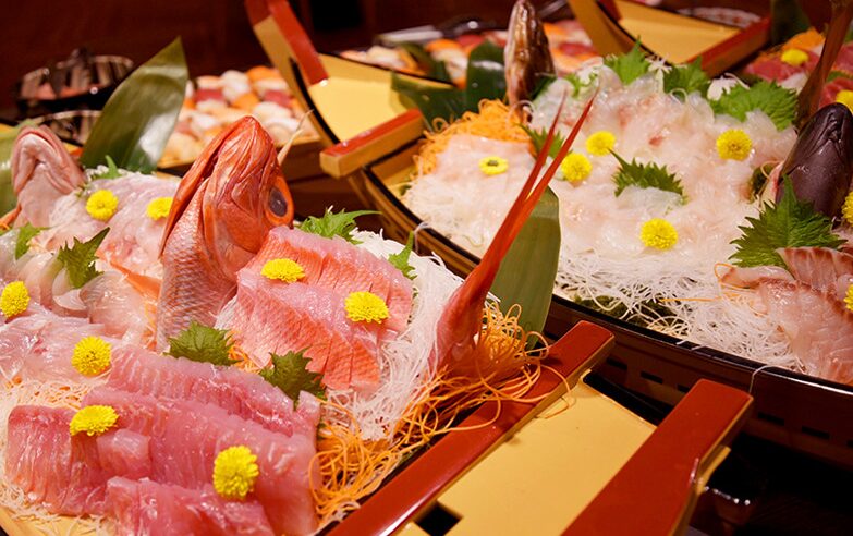 まるのじブログ | 下田聚楽ホテルのバイキングを攻略!浜焼きと刺身が魅力的! 下田聚楽ホテル 公式サイトより